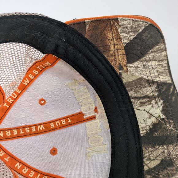 Pendleton Whiskey Men's Trucker Hat Woods Camo Baseball Cap Mesh Snapback Rodeo - Picture 11 of 16